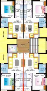 Project Image of 360.0 - 400.0 Sq.ft 1 BHK Apartment for buy in Sun Pride