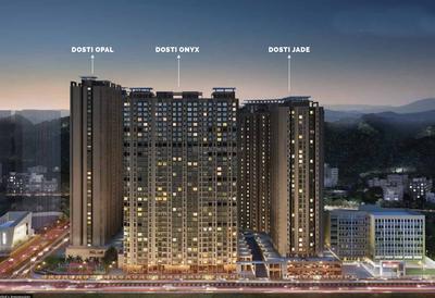 Project Image of 613.54 - 730.44 Sq.ft 2 BHK Apartment for buy in Dosti Planet North Phase 2 Dosti Jade