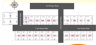 Hitech Prathisha Elite Layout Plan 1