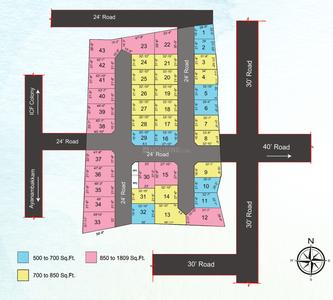 Project Image of 564.0 - 1809.0 Sq.ft Residential Plot Plot for buy in GP Homes Midway Avenue