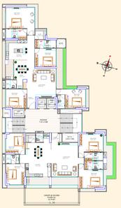 Project Image of 2212.31 - 2453.1 Sq.ft 4 BHK Apartment for buy in The Platinum River