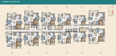 Project Image of 2600.0 - 3805.0 Sq.ft 3 BHK Apartment for buy in Cybercity Stone Ridge