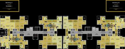 Project Image of 384.0 - 590.0 Sq.ft 1 BHK Apartment for buy in Anshul Kosmas C And D Building
