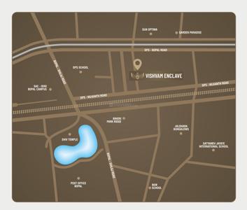 Project Image of 0.0 - 1862.0 Sq.ft 3 BHK Apartment for buy in Vishvam Enclave