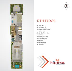 Project Image of 3021.0 - 3849.0 Sq.ft 4 BHK Apartment for buy in ABAD Magnificent