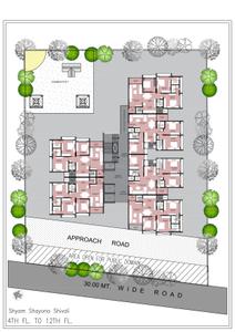 Project Image of 0.0 - 1845.0 Sq.ft 3 BHK Apartment for buy in Shyam Shayona Shayona Shivali