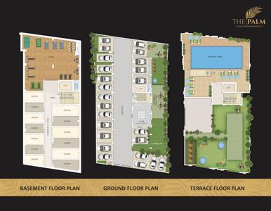 Project Image of 1210.0 - 1725.0 Sq.ft 2 BHK Apartment for buy in Olive The Palm