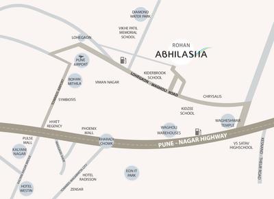 Project Image of 490.0 - 873.0 Sq.ft 2 BHK Apartment for buy in Rohan Abhilasha Building F