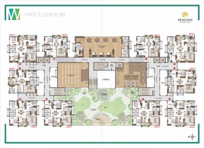 Project Image of 1260.0 - 2045.0 Sq.ft 2 BHK Apartment for buy in Pragathi Western Square