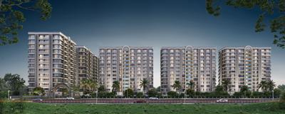 Rajhans Kronis elevation in Surat view 2