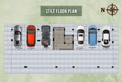 Project Image of 886.0 - 1100.0 Sq.ft 2 BHK Apartment for buy in SS CORNER