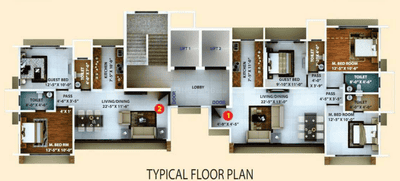 Project Image of 0.0 - 699.98 Sq.ft 2 BHK Apartment for buy in Sanghvi Solitaire