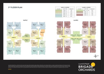 Project Image of 448.54 - 1051.21 Sq.ft 1 BHK Apartment for buy in Laurel And Maple At Brigade Orchards
