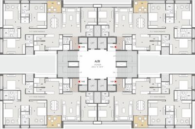 Project Image of 1778.84 - 3231.0 Sq.ft 4 BHK Apartment for buy in Parshwa Ayaan