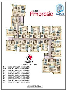 Project Image of 1125.0 - 2250.0 Sq.ft 2 BHK Apartment for buy in Ambrosia