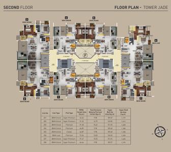 Project Image of 828.0 - 1890.0 Sq.ft 2 BHK Apartment for buy in Purva Aspire