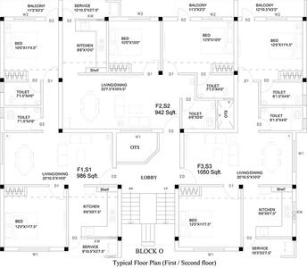 Project Image of 679.0 - 1153.0 Sq.ft 2 BHK Apartment for buy in Ruby Star City