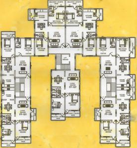 Project Image of 655.0 - 826.0 Sq.ft 2 BHK Apartment for buy in Cruz Silva Silva Residency