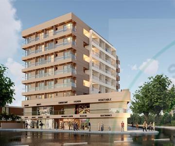 Project Image of 597.29 - 928.6 Sq.ft 2 BHK Apartment for buy in V Jamnadas Sun Shivam