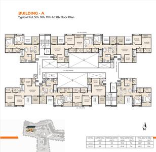 Project Image of 385.0 - 754.0 Sq.ft 1 BHK Apartment for buy in Essen Aishwaryam Courtyard