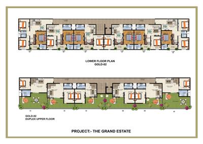 Project Image of 1120.0 - 2200.0 Sq.ft 2 BHK Apartment for buy in The Grand Estate