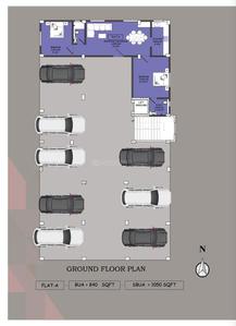 Project Image of 1052 Sq.ft 3 BHK Apartment / Flat for sale in Ghoramara for Rs. 6300000