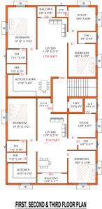Project Image of 0.0 - 1236.0 Sq.ft 3 BHK Apartment for buy in Perfect Madhava Nivas