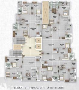 Project Image of 1849.0 - 2304.0 Sq.ft 3 BHK Apartment for buy in Tejaswini Parmar Heights