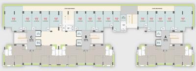 Project Image of 0.0 - 628.72 Sq.ft 2 BHK Apartment for buy in Vallabhbhai Patel Kiran Rivera 1