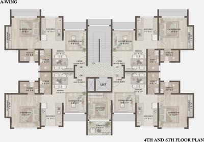 Project Image of 404.0 - 630.0 Sq.ft 1 BHK Apartment for buy in Chanakya