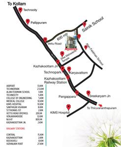 Project Image of 1096.0 - 1369.0 Sq.ft 2 BHK Apartment for buy in Intimate Agastya