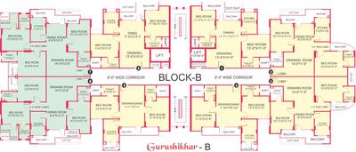 Project Image of 572.0 - 1850.0 Sq.ft 1 BHK Apartment for buy in Gurupragya Gurushikhar