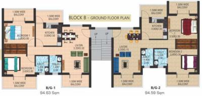 Project Image of 634.75 - 1902.31 Sq.ft 1 BHK Apartment for buy in Naifer K B Enclave Phase 1