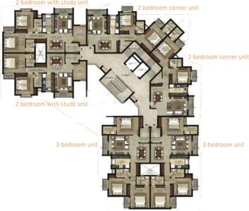Project Image of 1150.0 - 1650.0 Sq.ft 2 BHK Apartment for buy in Shalimar Garden Bay Phase 1