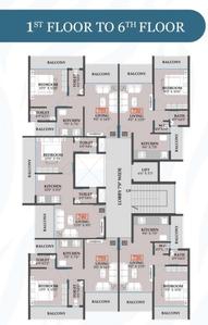 Project Image of 297.73 - 467.0 Sq.ft 1 BHK Apartment for buy in Gunina Girija Heights