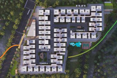 Project Image of 1291.0 - 1770.0 Sq.ft 2 BHK Apartment for buy in Krishe Pearl