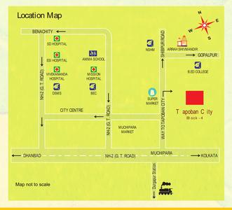 Tapoban City Block 4 Location Plan 1