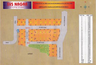 Project Image of 1303.0 - 2972.0 Sq.ft Residential Plot Plot for buy in Darshan SVS Nagar