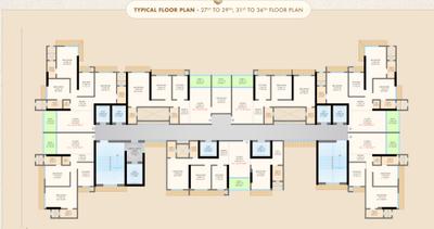 Project Image of 660.0 - 986.0 Sq.ft 2 BHK Apartment for buy in Shree Om Paradise CHSL