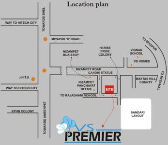 Project Image of 1000.0 - 1533.0 Sq.ft 2 BHK Apartment for buy in Prime VS Premier