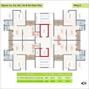 Project Image of 389.0 - 753.0 Sq.ft 1 BHK Apartment for buy in Mega Maval Shades