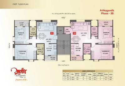 Project Image of 936.0 - 3310.0 Sq.ft 2 BHK Apartment for buy in Sanjeevani Ashtagandh III
