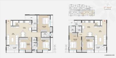 Project Image of 442.93 - 832.37 Sq.ft 2 BHK Apartment for buy in Tulsi Tulsi Kalash