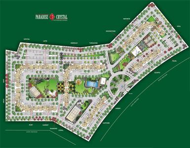 Project Image of 1060.0 - 1315.0 Sq.ft 2 BHK Apartment for buy in Ansal Paradise Crystal Zone I