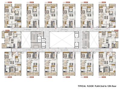 Project Image of 1254.86 - 2049.0 Sq.ft 2 BHK Apartment for buy in SVC Indraprastha Phase 2