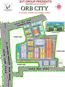 Project Image of 450.0 - 2826.0 Sq.ft Residential Plot Plot for buy in SVT ORB City
