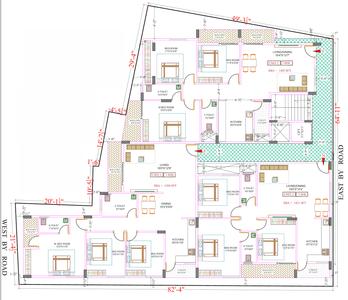 SLV Brundavan SLV Brundavan Cluster Plan from 1st to 5th Floor 1