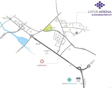 Project Image of 1495.0 - 2465.0 Sq.ft 3 BHK Apartment for buy in Lotus Greens Arena II