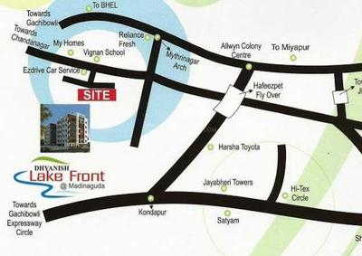Project Image of 1130.0 - 1430.0 Sq.ft 2 BHK Apartment for buy in Dhyanish Lake Front