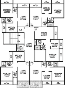 Project Image of 670 Sq.ft 1 BHK Apartment / Flat for sale in Kharghar for Rs. 6450000